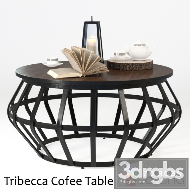 Tribecca Coffee Table 3dsmax Download - thumbnail 1