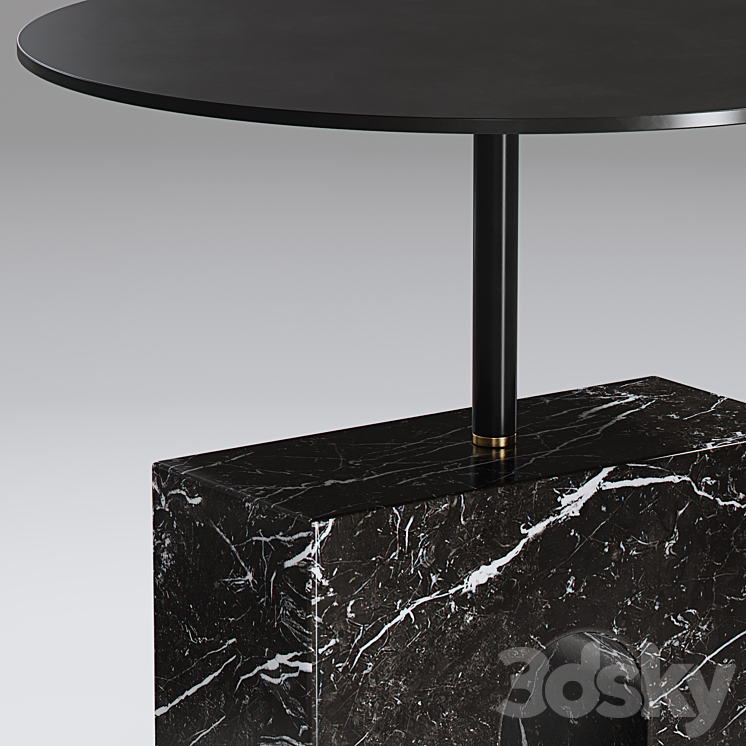 Triumph Side Table by Aparentment 3DS Max Model - thumbnail 2