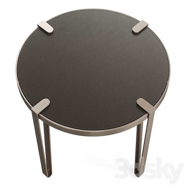 Trussardi BONDAI VERMONT LEATHER COFFEE TABLE 3DSMax File - thumbnail 4