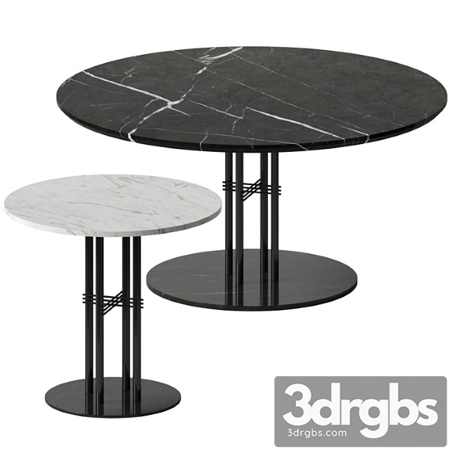 Ts column dining table by gubi - thumbnail 1