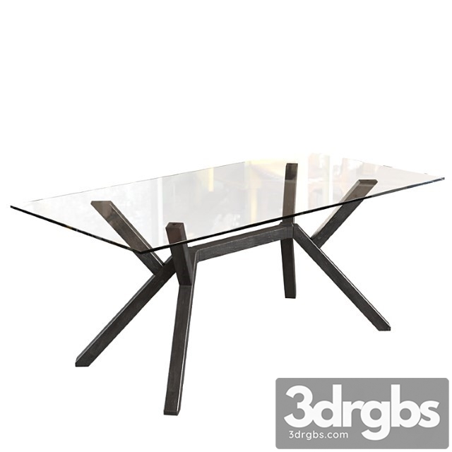 Tsonnubia Dining Table B4728 Fr180 Mikado 3dsmax Download - thumbnail 1