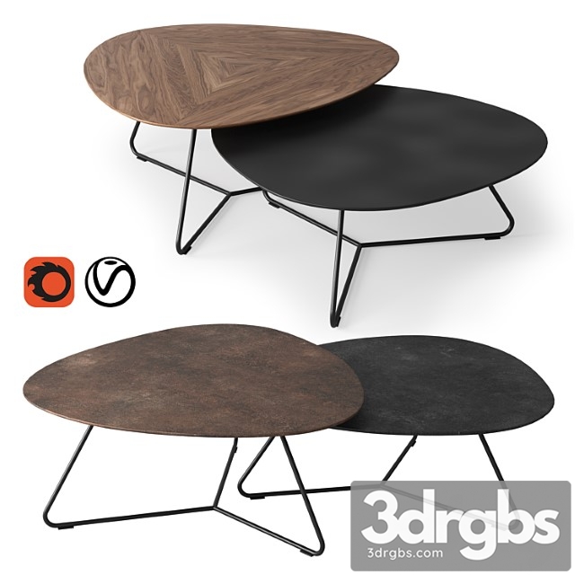 Twinny coffee tables - thumbnail 1