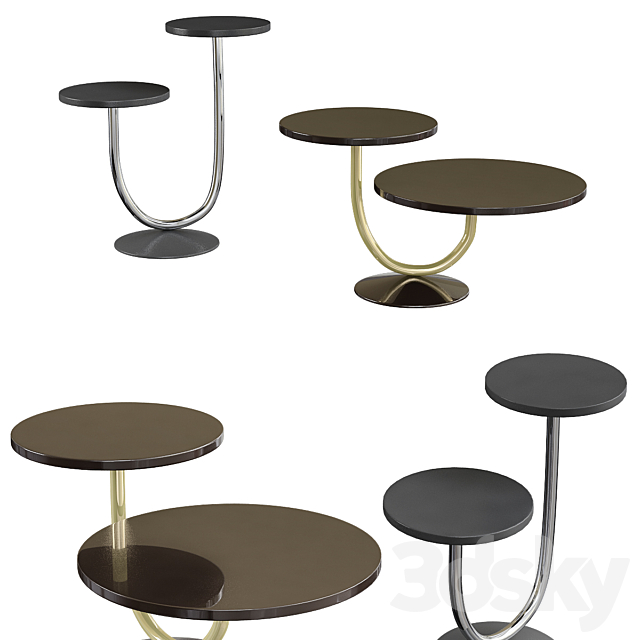 Twins table 3ds Max - thumbnail 1