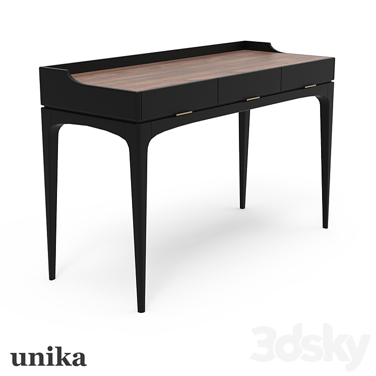 Tynd writing desk 3DS Max - thumbnail 1