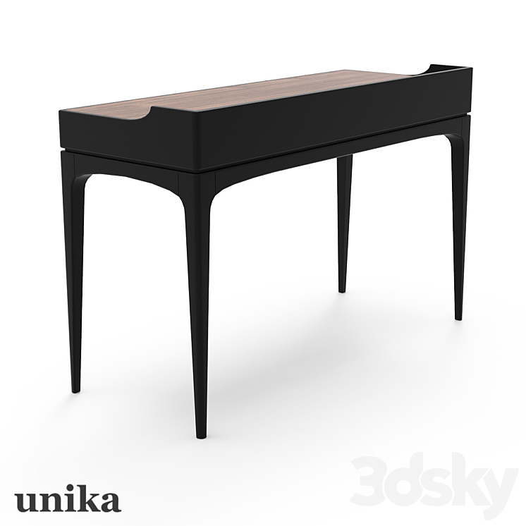 Tynd writing desk 3DS Max - thumbnail 2