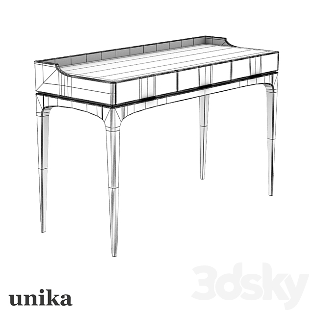 Tynd writing desk 3DSMax File - thumbnail 3