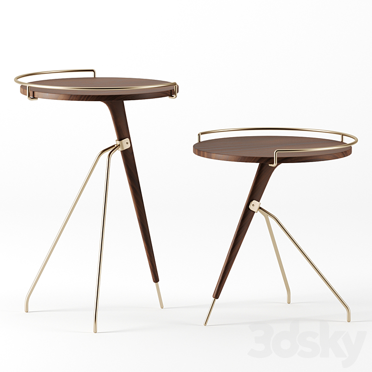 Umanoff Side Table by Menu 3DS Max Model - thumbnail 1