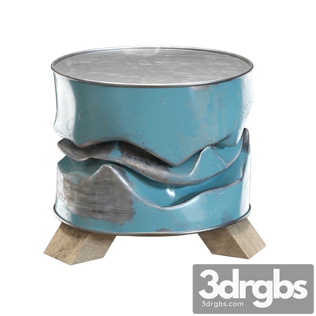 Unique barrel furniture 2 3dsmax Download - thumbnail 1