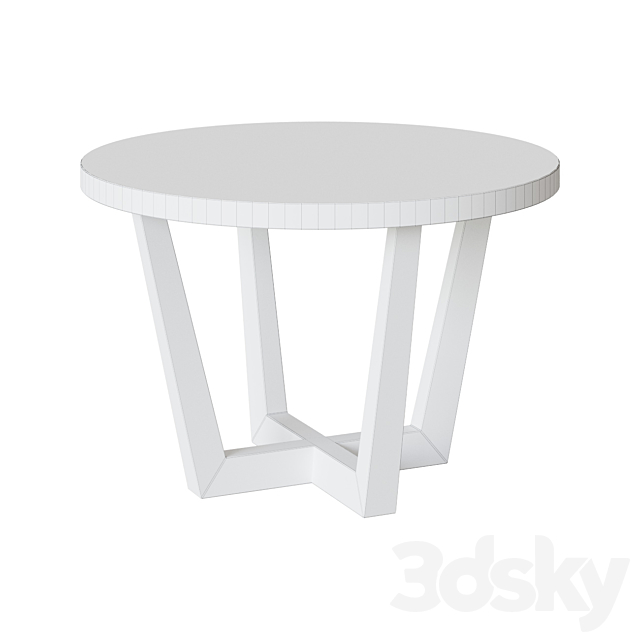 Uves table 3DS Max Model - thumbnail 7