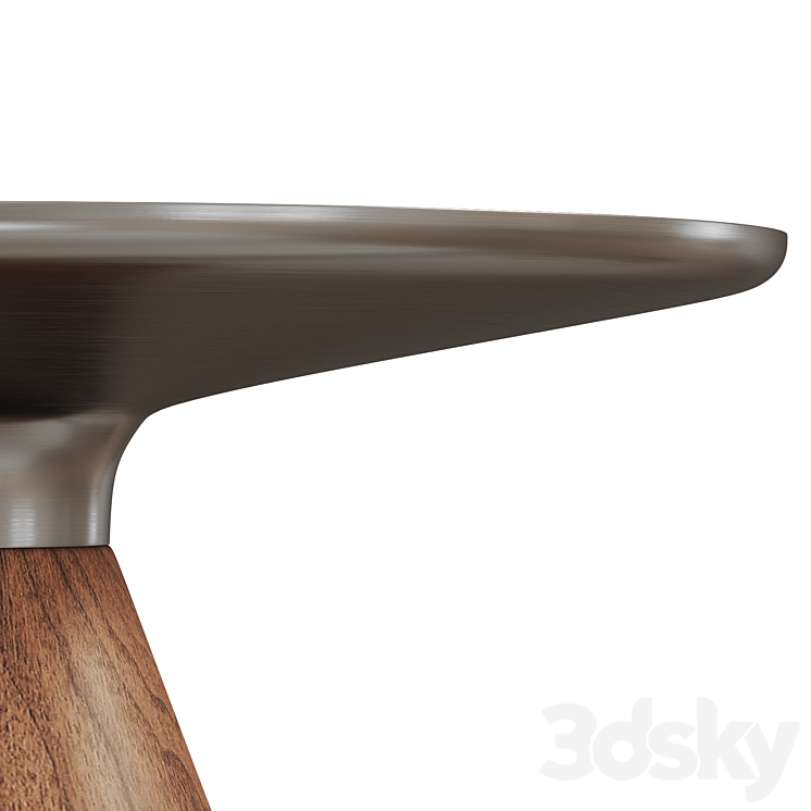 Vaso Wood coffee table from Cosmorelax 3DS Max - thumbnail 2