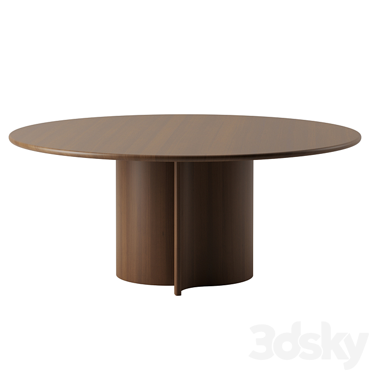 Virginia dining table by Serax 3DS Max Model - thumbnail 2