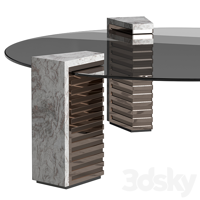 Visionnaire Admeto Low table 3DSMax File - thumbnail 2