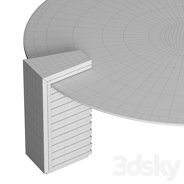 Visionnaire Admeto Low table 3DSMax File - thumbnail 4