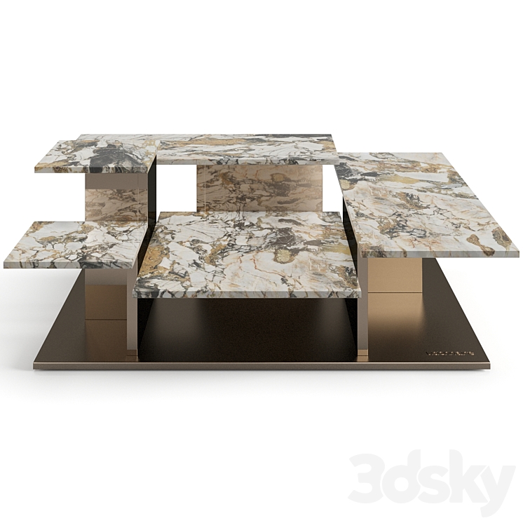 Visionnaire Building coffee table 3DS Max - thumbnail 2