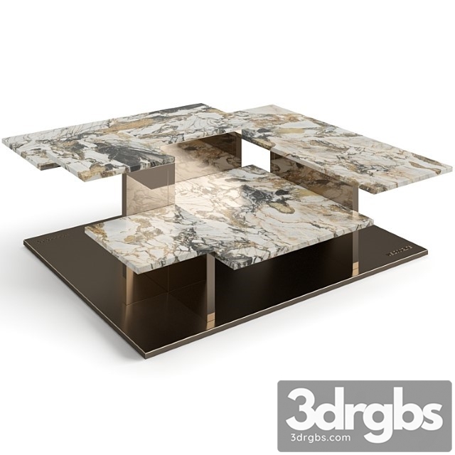 Visionnaire Building Coffee Table 3dsmax Download - thumbnail 1