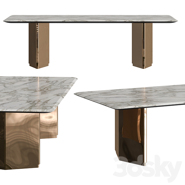 Visionnaire Galitsin Table 3DSMax File - thumbnail 1