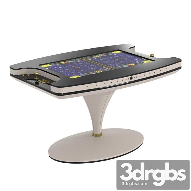 Vismara design vertigo arcade cocktail table 2 3dsmax Download - thumbnail 1