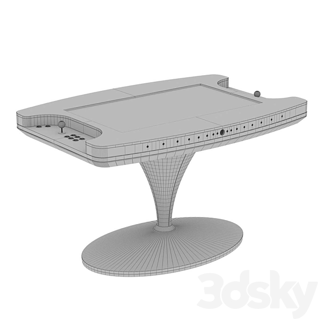 Vismara Design VERTIGO Arcade Cocktail Table 3DS Max Model - thumbnail 5