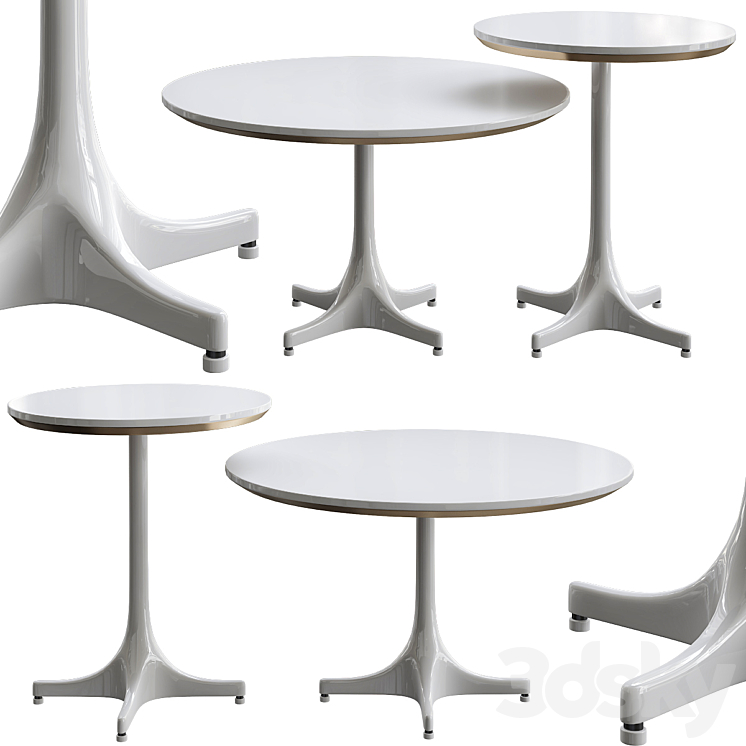 Vitra Nelson Tables 3DS Max - thumbnail 1