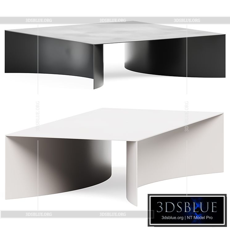 Void Coffee Table by Desalto 3DS Max - thumbnail 3