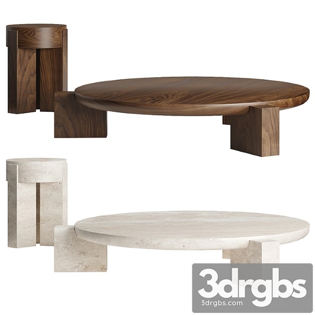 Vola coffee tables by martin masse - thumbnail 1