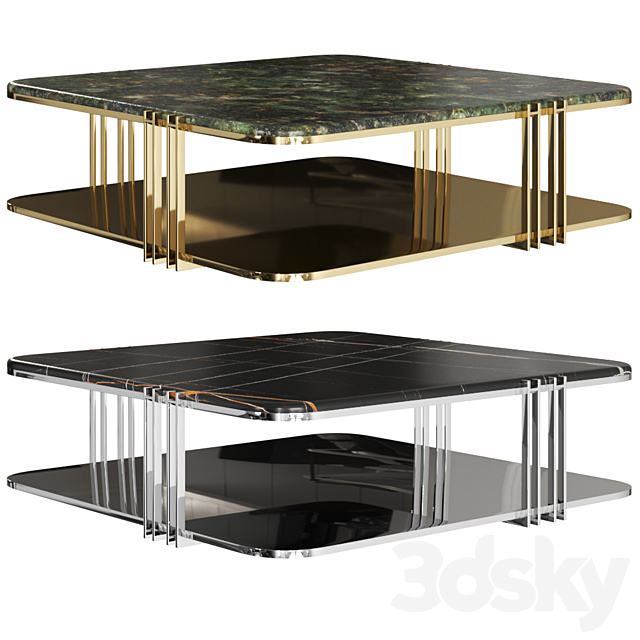 VOLPI KASSEL Coffee table 3DSMax File - thumbnail 4