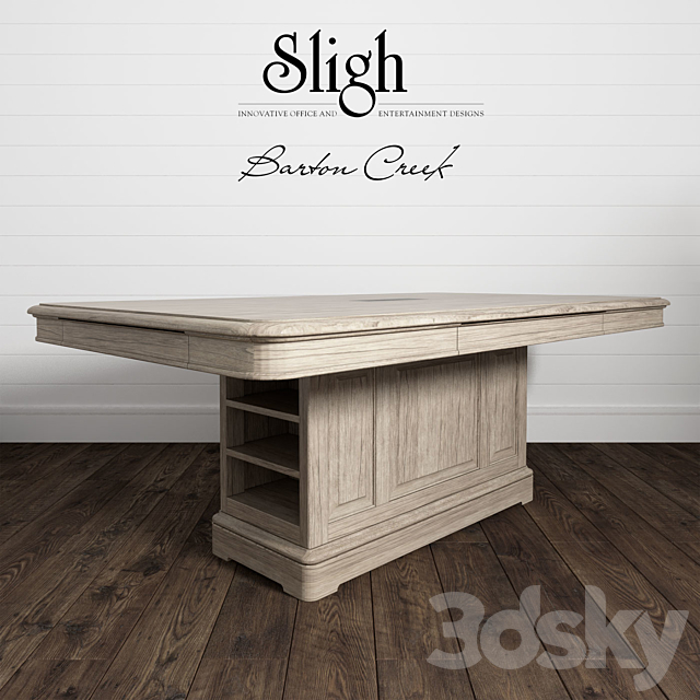 WESTLAKE DINING-WORK TABLE Sligh BARTON CREEK 3DS Max Model - thumbnail 2