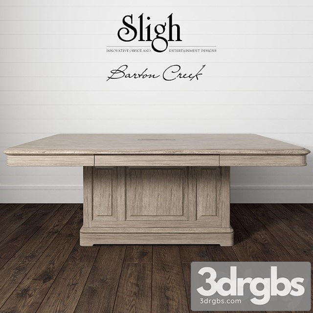 Westlake Dining Work Table Sligh Barton Creek 3dsmax Download - thumbnail 1