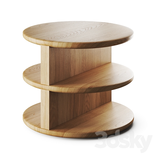 Wewood Triplex Duplex Coffee Table 3ds Max - thumbnail 2