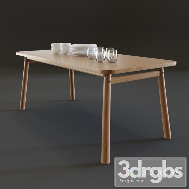 Wood Root Table 3dsmax Download - thumbnail 1