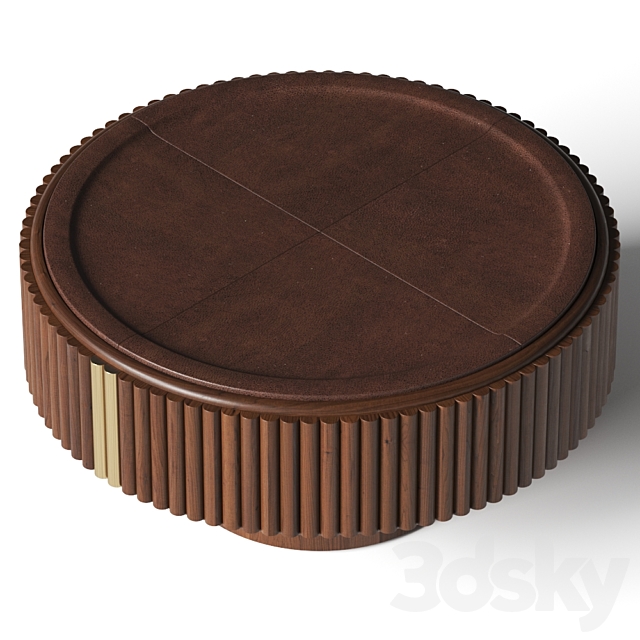 Wood Tailors Club Robert Coffee Table 3DS Max Model - thumbnail 2