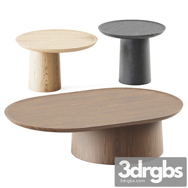 Wooden coffee table louisa by molteni - thumbnail 1