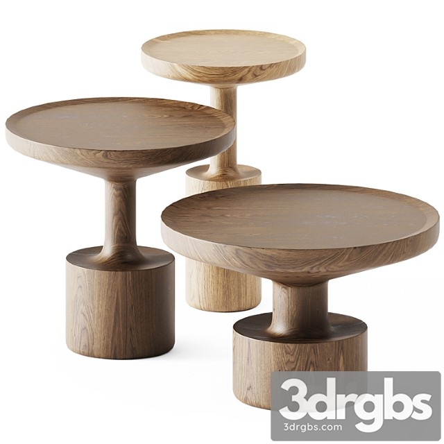 Wooden coffee tables kigi by linteloo - thumbnail 1