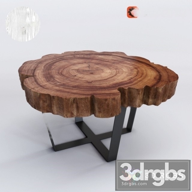 Woodmood Table 3dsmax Download - thumbnail 1