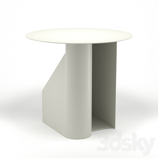 Woud sentrum side table 3DS Max Model - thumbnail 2