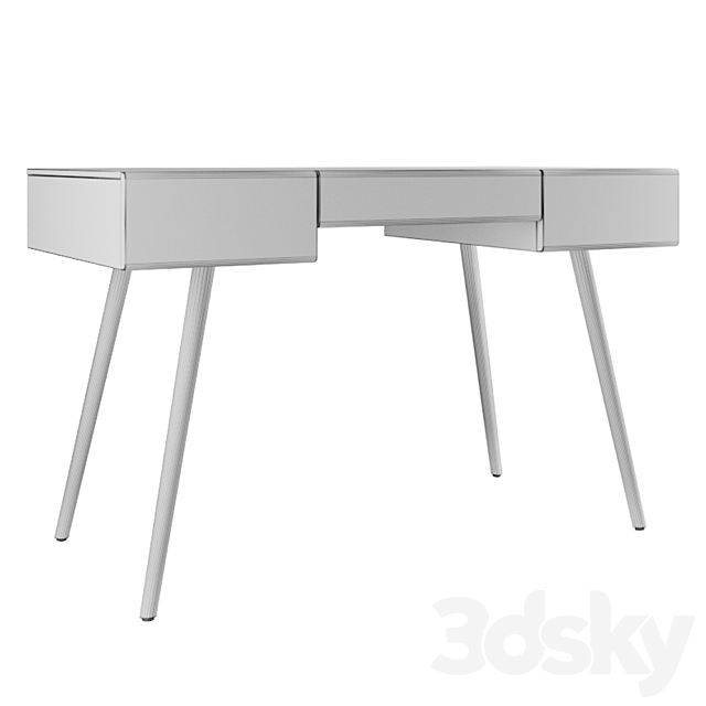 Writing desk Bora 3DSMax File - thumbnail 2