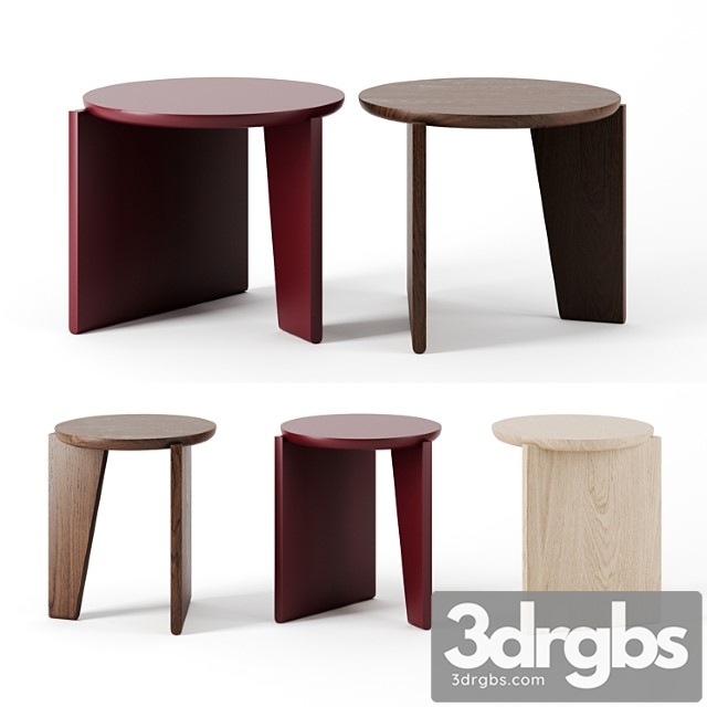 Wu side tables by egg collective - thumbnail 1