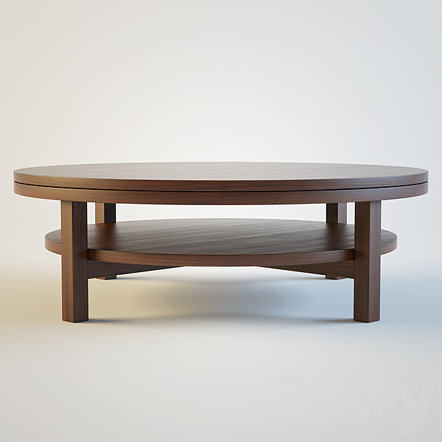 XVL _ Coffee tables 3DS Max Model - thumbnail 2