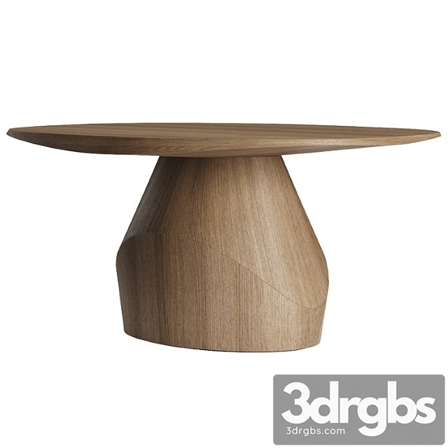 Yab Dining Table 2 3dsmax Download - thumbnail 1