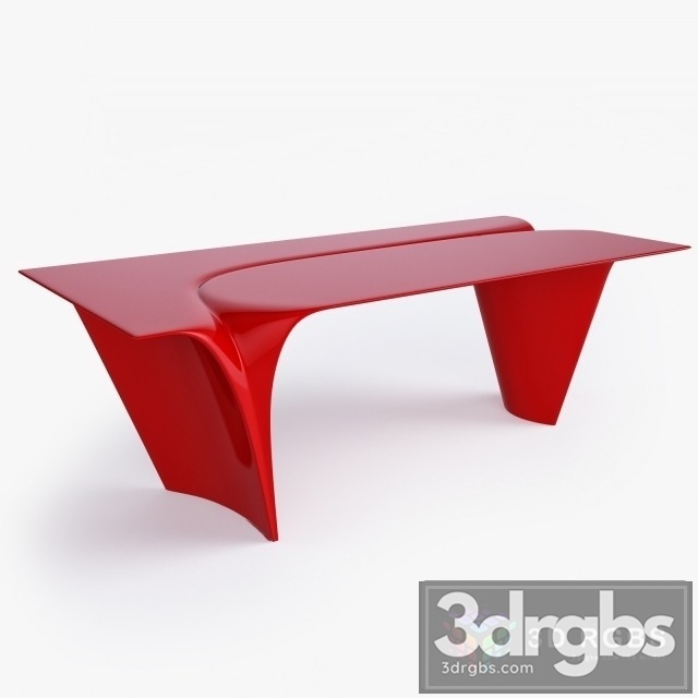 Zaha Hadid Table Mew 3dsmax Download - thumbnail 1