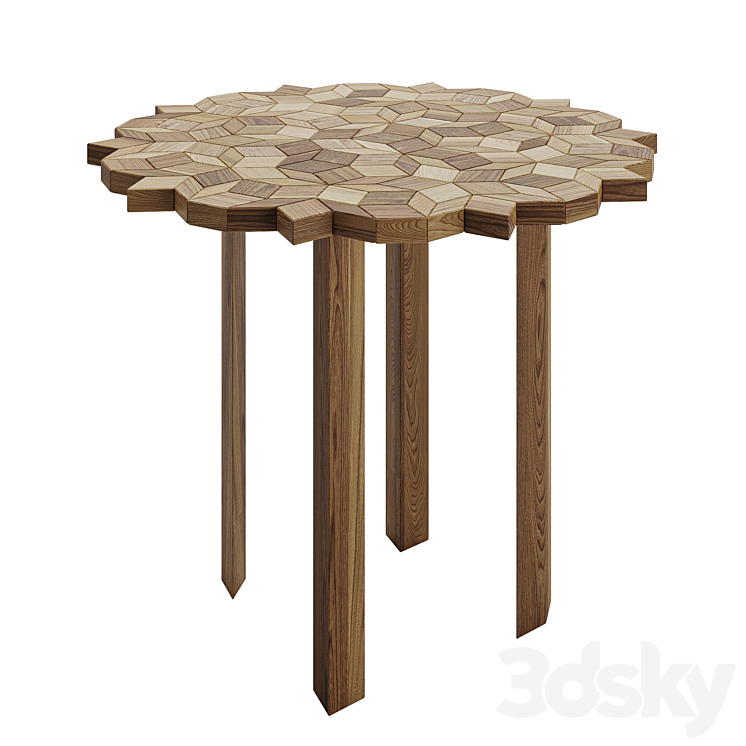 Zanat Ombra Tables 3DS Max Model - thumbnail 2