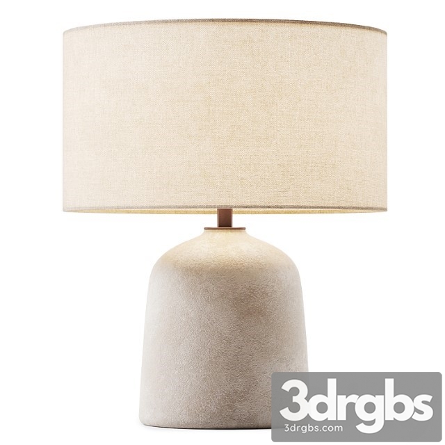 Zara Home Lampe Base Ceramique 1 3dsmax Download - thumbnail 1