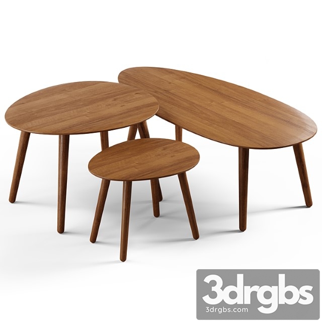 Zara home – the wooden table with beveled corners - thumbnail 1