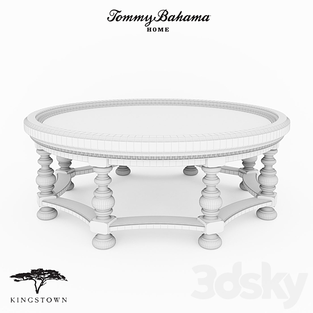 Zh. Buffet Tommy Bahama Kingstown art.619-953 3DS Max Model - thumbnail 2