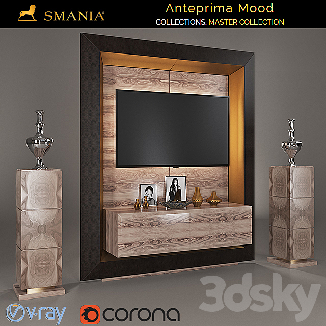 Anteprima Mood 3DS Max Model - thumbnail 2