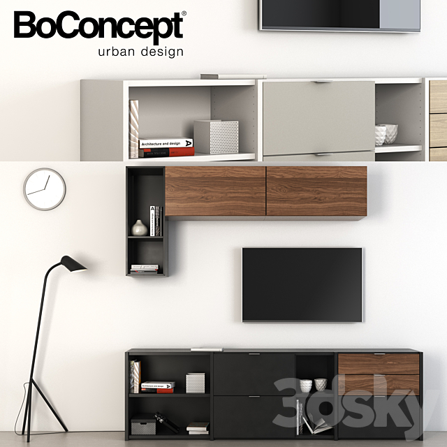 Boconcept Copenhagen Lugano 3DSMax File - thumbnail 2