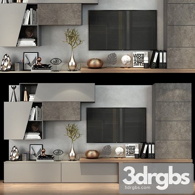 Cabinet Furniture 0142 3dsmax Download - thumbnail 1