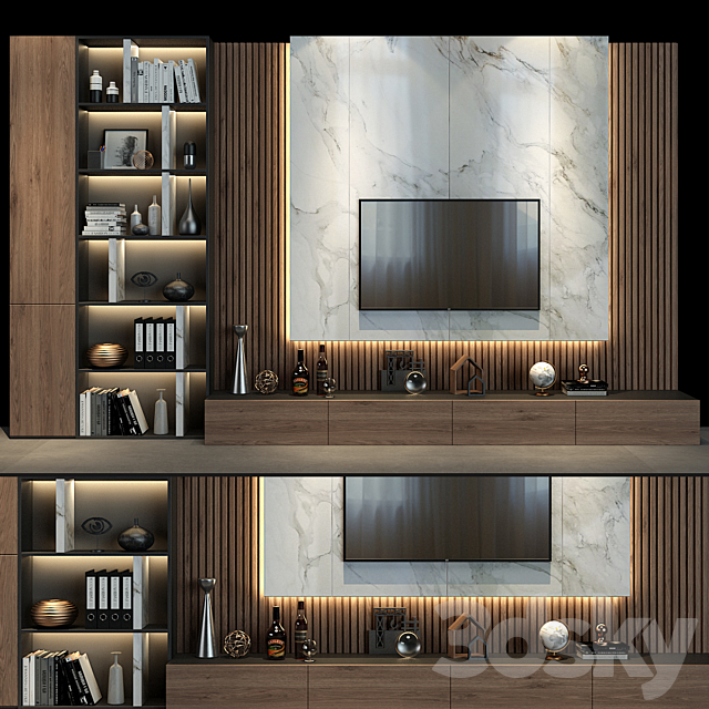 Cabinet Furniture 100 3DSMax File - thumbnail 1