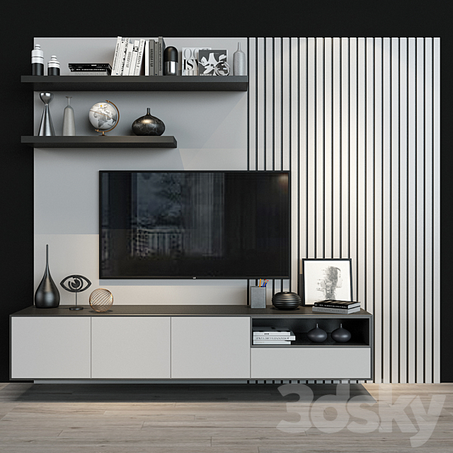 Cabinet Furniture_054 3DS Max Model - thumbnail 1