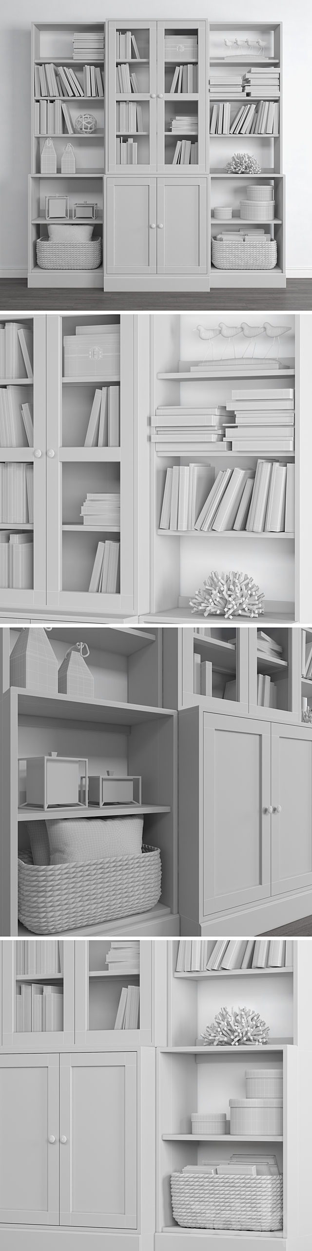 Combination to store Havsta _ Havsta 3DS Max Model - thumbnail 3